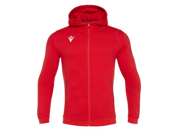 Cello Full Zip Hooded Sweatshirt RED 3XS Hettejakke i børstet fleece - Unisex 