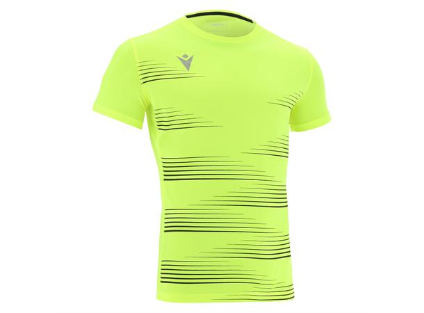 Ivan Shirt NYEL/BLK XXL Teknisk løpe t-skjorte til herre 