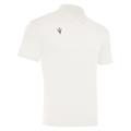 Draco Hero Polo WHT/GRY M Poloskjorte i elastisk stoff