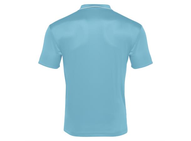 Draco Hero Polo COL/WHT L Poloskjorte i elastisk stoff 