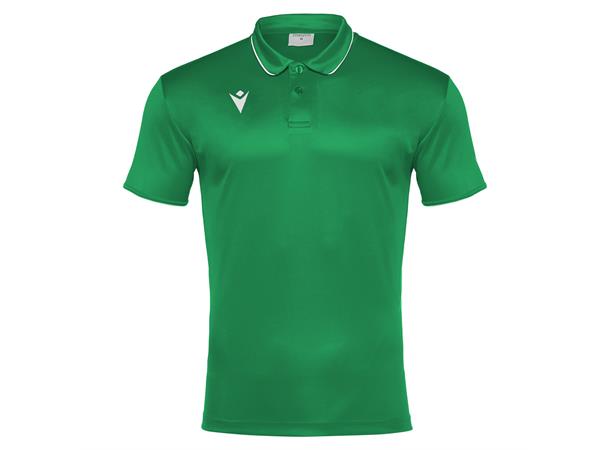Draco Hero Polo GRN/WHT M Poloskjorte i elastisk stoff 