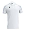 Rock Polo WHT/SILVER XXS Teknisk poloskjorte