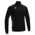 Beat Full Zip Sweathshirt BLK 3XS Fritidsjakke i børstet fleece - Unisex 