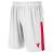 Skara Short WHT/RED 4XS Teknisk shorts i ECO-tekstil - Unisex 