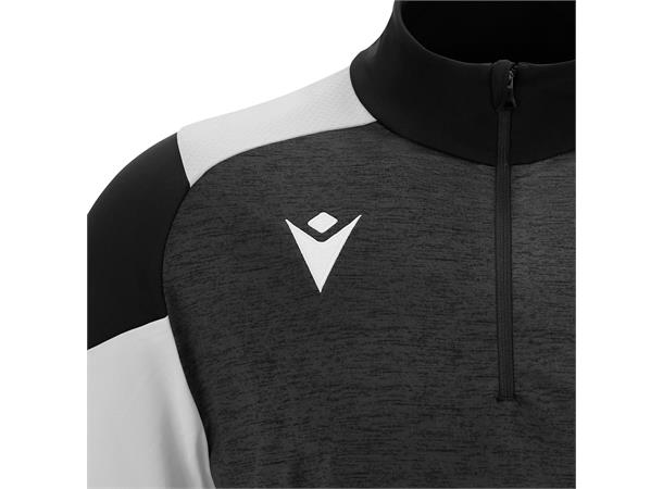 Izel Training 1/4 Zip Top BLK/WHT XL Teknisk treningsgenser - Unisex 