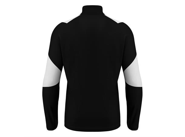 Izel Training 1/4 Zip Top BLK/WHT XL Teknisk treningsgenser - Unisex 
