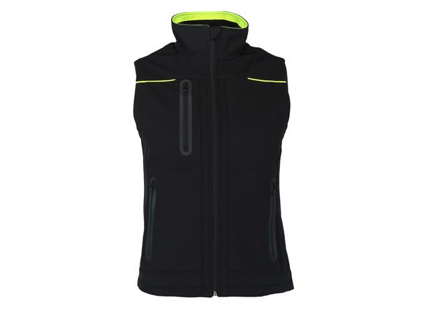 Varg Vest Black Beatuy L Softshellvest - Unisex 