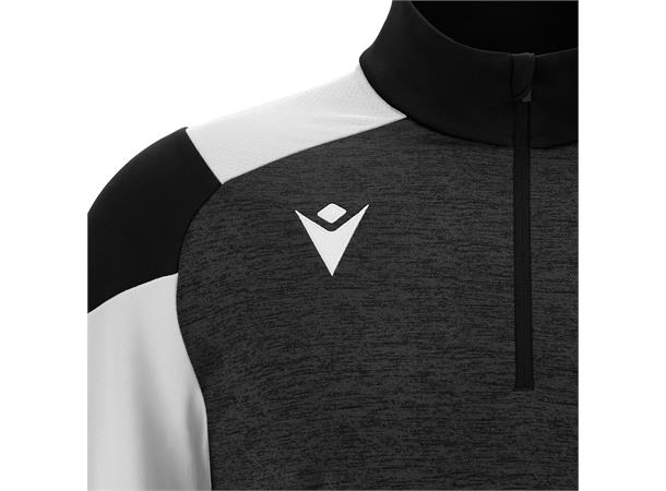 Chantico 1/4 Zip Top Wmn BLK/WHT L Teknisk treningsgenser til dame 