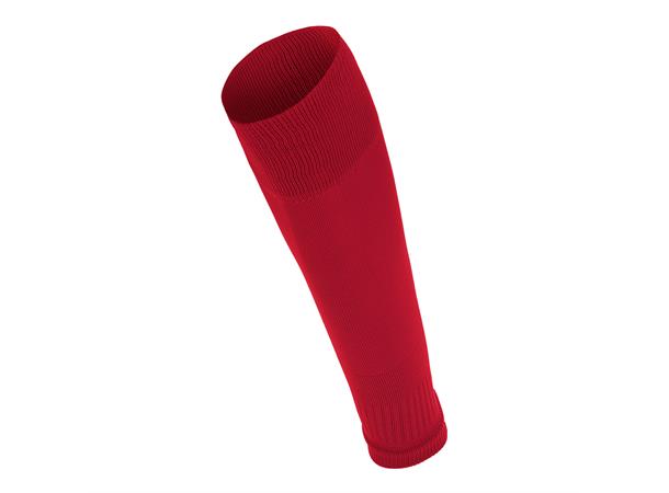 Sprint Evo Footless Socks RED L Elastiske fotballsokker uten fot- Unisex 