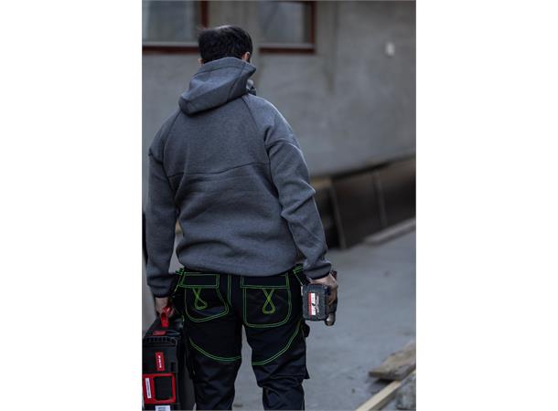 Feldspar Hooded Jacket Grey XL God og varm hettejakke - Unisex 