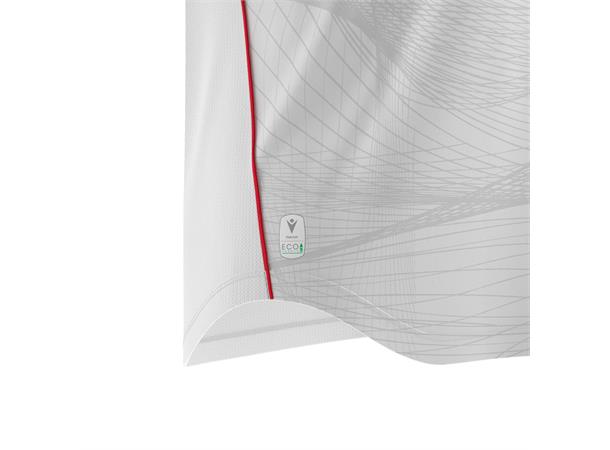 Wyvern Eco Match Day Shirt WHT/RED 3XL Teknisk drakt i ECO-tekstil - Unisex 