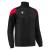 Prometheus Full Zip Top BLK/RED 3XL Teknisk reisejakke - Unisex 