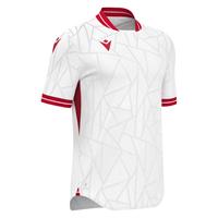 CERBERUS ECO shirt WHT/RED 3XS Teknisk kamp og treningsdrakt - Unisex