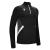 Fraser 1/4 Zip Top BLK/WHT M Teknisk treningsgenser - Unisex 