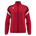 ODIN full zip top RED/WHT XXS Jakke med kontrastdetaljer