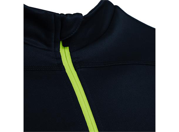 Talent  1/4 Zip Top NAV/GRY/NYEL M Teknisk treningsgenser  - Unisex 